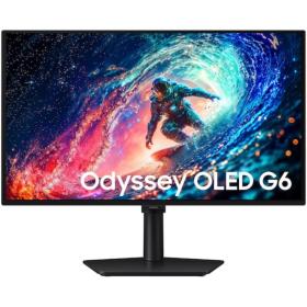 Monitor Gaming Samsung Odyssey OLED G6 G61SH S27HG612SU 27'/ QHD/ 0.03ms/ 240Hz/ QD-OLED/ Regulable en altura/ Negro