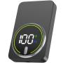Powerbank 10000mAh Leotec LEPOWW20W10K/ 20W/ Wireless/ Negra/ Incluye Cable USB Tipo-C