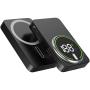 Powerbank 10000mAh Leotec LEPOWW20W10K/ 20W/ Wireless/ Negra/ Incluye Cable USB Tipo-C