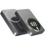 Powerbank 10000mAh Leotec LEPOWW20W10G/ 20W/ Wireless/ Gris/ Incluye Cable USB Tipo-C