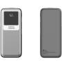 Powerbank 10000mAh Leotec LEPOW35W10S/ 35W/ Plata y Gris/ Incluye Cable USB Tipo-C y Lightning