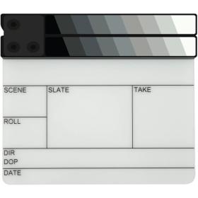 Filmsticks Colour Gripsticks ClapperBoard 7.5 Small Kit EU Version