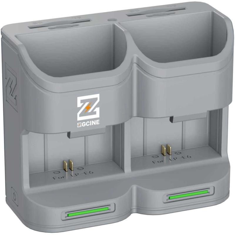 ZGCINE Charging Case For 2 Accu&amp;#039;s Canon LP-E6 (PC2-LPE6)