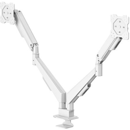 Hama Monitorhouder 2 Monitoren Gasveer Voll Verplaatsbaar 17 - 35 White