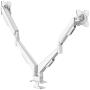 Hama Monitorhouder 2 Monitoren Gasveer Voll Verplaatsbaar 17 - 35 White