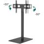 Hama TV-Standard Vrijstaand Zwenkbaar Hoogte Verstelb 191cm (75) Tot 40 KG