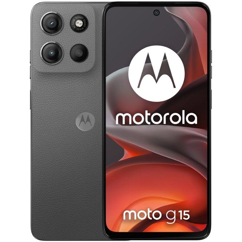 Smartphone Motorola Moto G15 4G 8GB/ 512GB/ 6.72'/ Gris