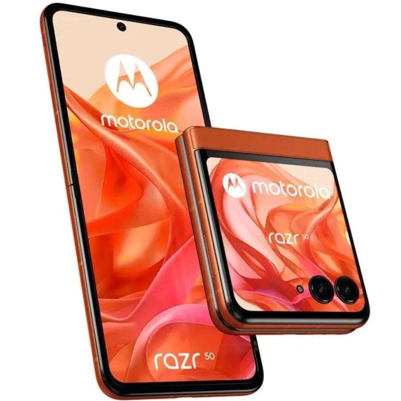 Smartphone Motorola Razr 50 8GB/ 256GB/ 6.9'/ 5G/ Naranja