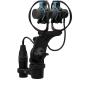 Radius RAD-1 Shock Mount CCM/CMC1L Edition w/ Lemo-XLR Cable