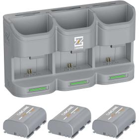 ZGCINE 3X Charging Case 3X LP-E6P (PC3-LPE6P-K3)