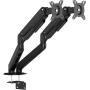 Soporte de Mesa con Contrapeso para 2 Monitores Aisens DT32TSR-451/ Giratorio/ Inclinable/ hasta 9kg