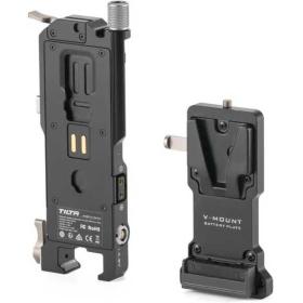 Tilta Battery Plate To DJI RS 4 Power Pass-Through Plate Kit - V Mount