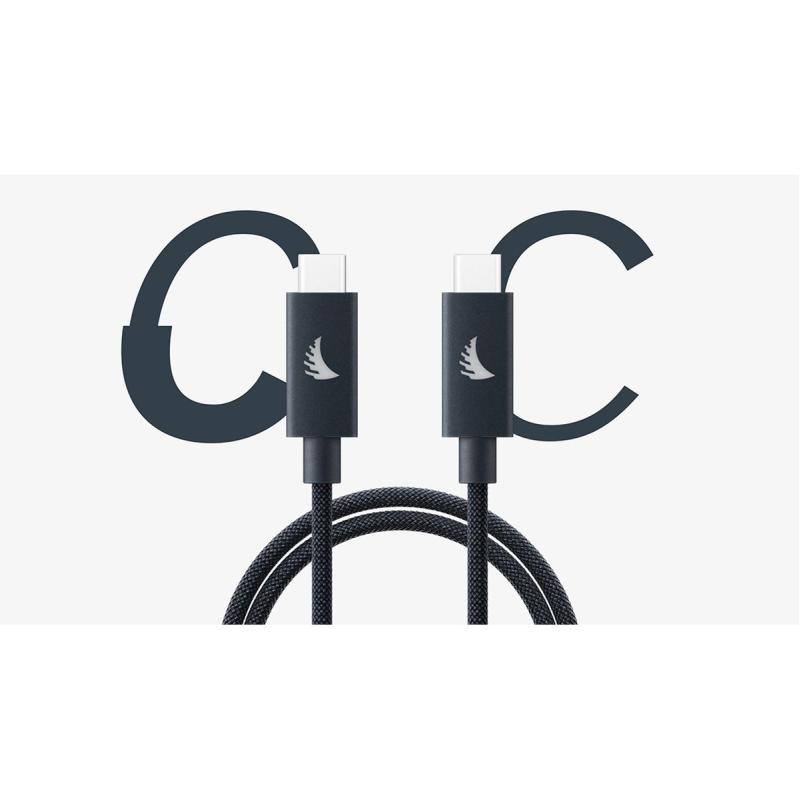 Angelbird USB-C 4.0 Solid Flex Cable Blue Grey 1 M / 3.3 FT