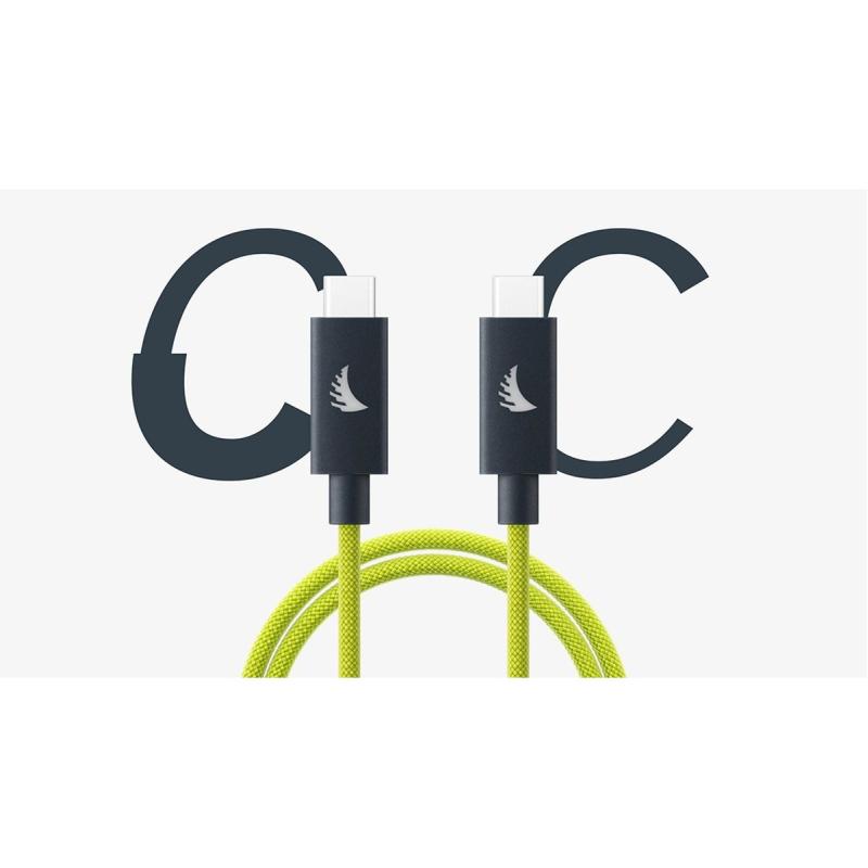 Angelbird USB-C 4.0 Solid Flex Cable Lime 2 M / 6.6 FT