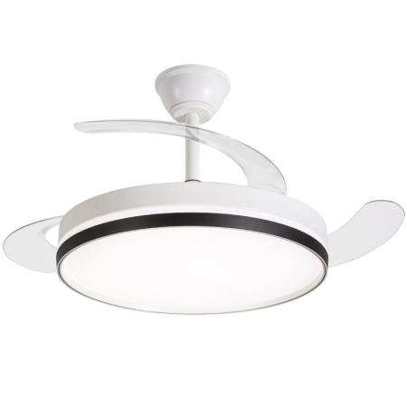 Ventilador de Techo Daewoo con aspas retráctiles DW5009/ 30W/ 3 Aspas/ 6 Velocidades