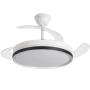 Ventilador de Techo Daewoo con aspas retráctiles DW5009/ 30W/ 3 Aspas/ 6 Velocidades