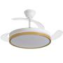 Ventilador de Techo Daewoo con aspas retráctiles DW5010/ 30W/ 3 Aspas/ 6 Velocidades