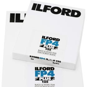 Ilford FP4 Plus 10.2 X 12.7cm (4x5) 25 Vel