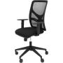 Silla de Oficina Piqueras y Crespo Motilla 21SBALI840B10/ Negro