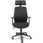 Silla de Oficina Piqueras y Crespo Parolis 370BM840A840RNC/ Negro