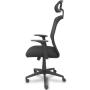Silla de Oficina Piqueras y Crespo Parolis 370BM840A840RNC/ Negro