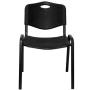 Pack 4 Silla Piqueras y Crespo Iso PACK426INE/ Negra