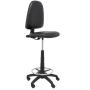 Taburete Piqueras y Crespo Aýna T04CPSPNE/ Negro