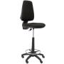 Taburete Piqueras y Crespo Elche T14CPB840RN/ Negro