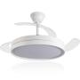 Ventilador de Techo Daewoo con aspas retráctiles DW5008/ 30W/ 3 Aspas/ 6 Velocidades