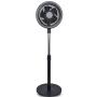Ventilador de Pie Daewoo DW9003/ 80W/ 5 Aspas 25cm/ 3 Velocidades