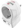 Hama Travel Adapter EU To Us 1X USB-A 1X USB-C (PD) 20 W