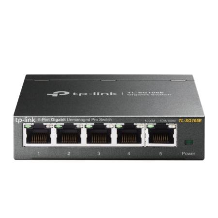 Switch TP-Link Easy Smart TL-SG105E V2 5 Puertos/ RJ-45 10/100/1000