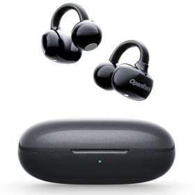 Auriculares Deportivos de Conducción Aérea OpenRock E OPACE01 con estuche de carga/ Autonomía 7h/ Negros