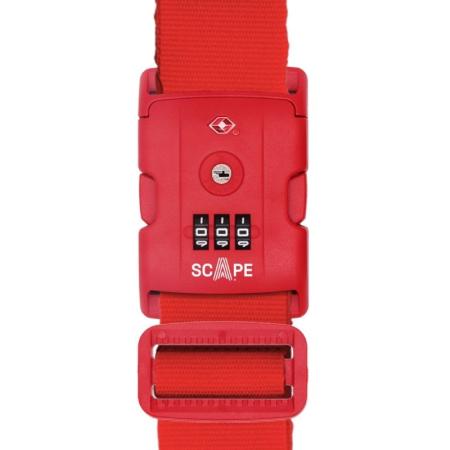 Correa para Maleta con Combinación Scape Travel E0121/ Roja