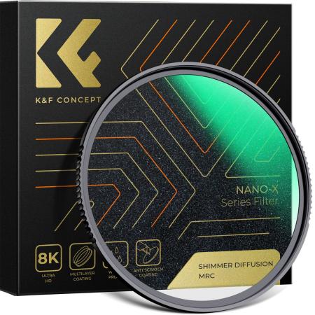 K&amp;F Concept Shimmer Diffusion Filter Nano X 49mm