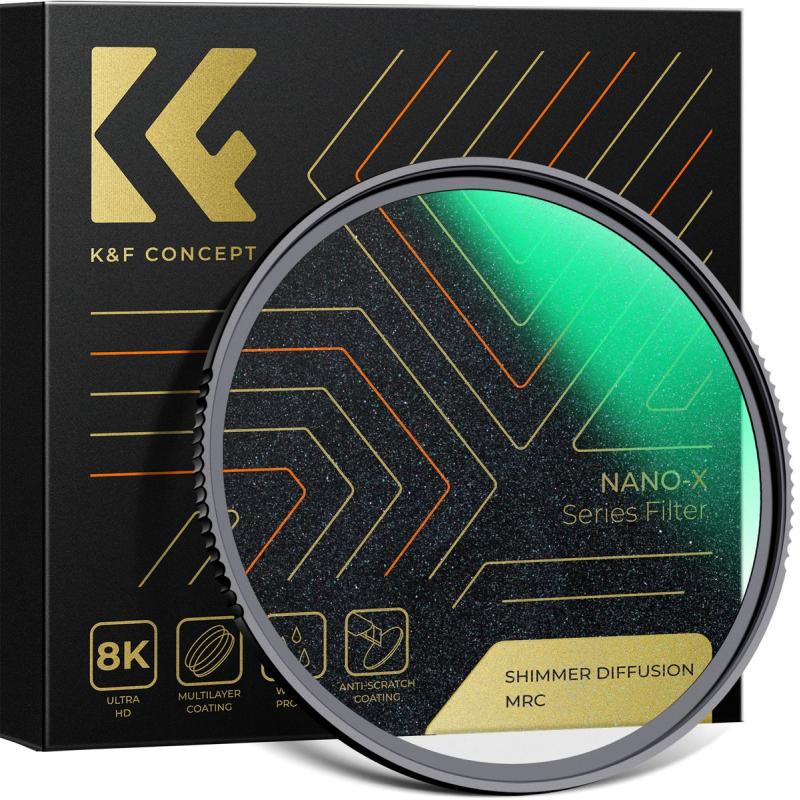 K&amp;F Concept Shimmer Diffusion Filter Nano X 58mm
