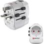 Hama Wereldreisadapter Pro Light AC 30PD 3-POLIG 1X USB-C 1X USB-A 30 W