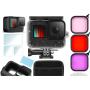 MOJOGEAR Accessory Set GoPro 9/10/11/12 w/ Case Filters