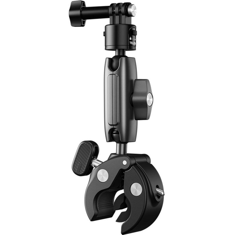 Telesin Quick-Release Crab Claw Clamp Handlebar Mount