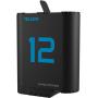 Telesin Charging Box w/ 2x Double Arc Battery GoPro 12/11/10/9