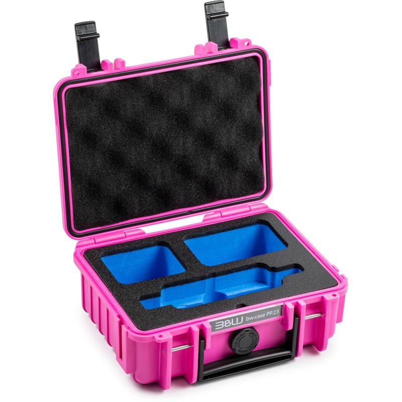 B&amp;W Action Case PP.23 For Insta360 X3 - Pink