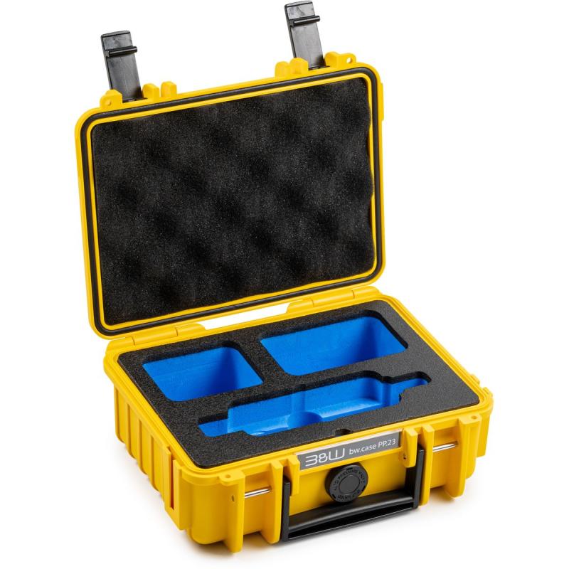 B&amp;W Action Case PP.23 For Insta360 X3 - Yellow