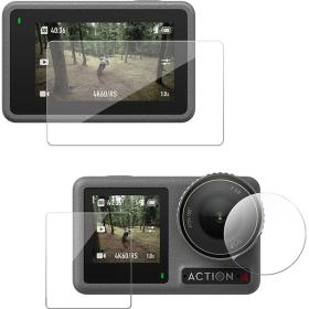 Telesin Screen Protector Set Glass DJI Action 3/4 Extra Thin
