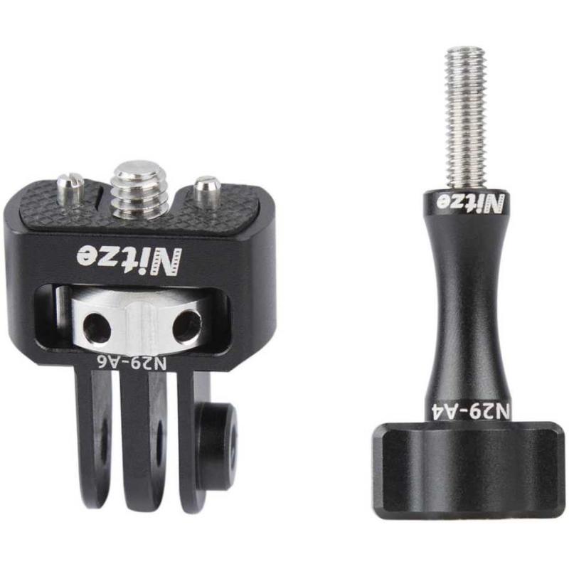 Nitze 1/4 ARRI Locating Pins Mount For GoPro (N29-B2)