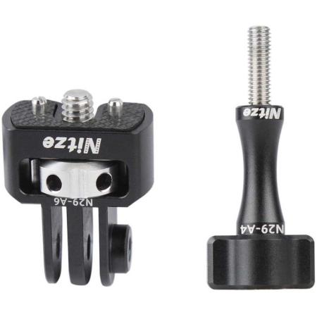 Nitze 1/4 ARRI Locating Pins Mount For GoPro (N29-B2)