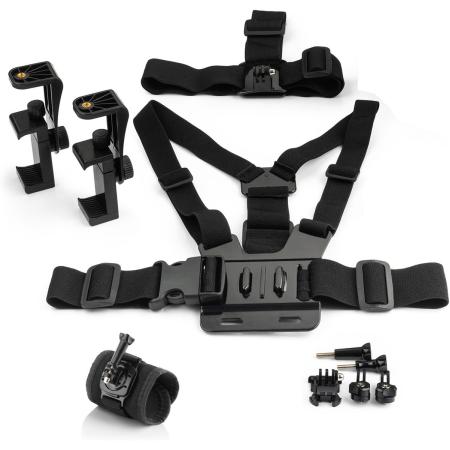 MOJOGEAR A03 Head+Chest+Wrist Strap Kit GoPro / Smartphone