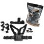 MOJOGEAR A02 Head / Chest Strap Kit For GoPro / Smartphone
