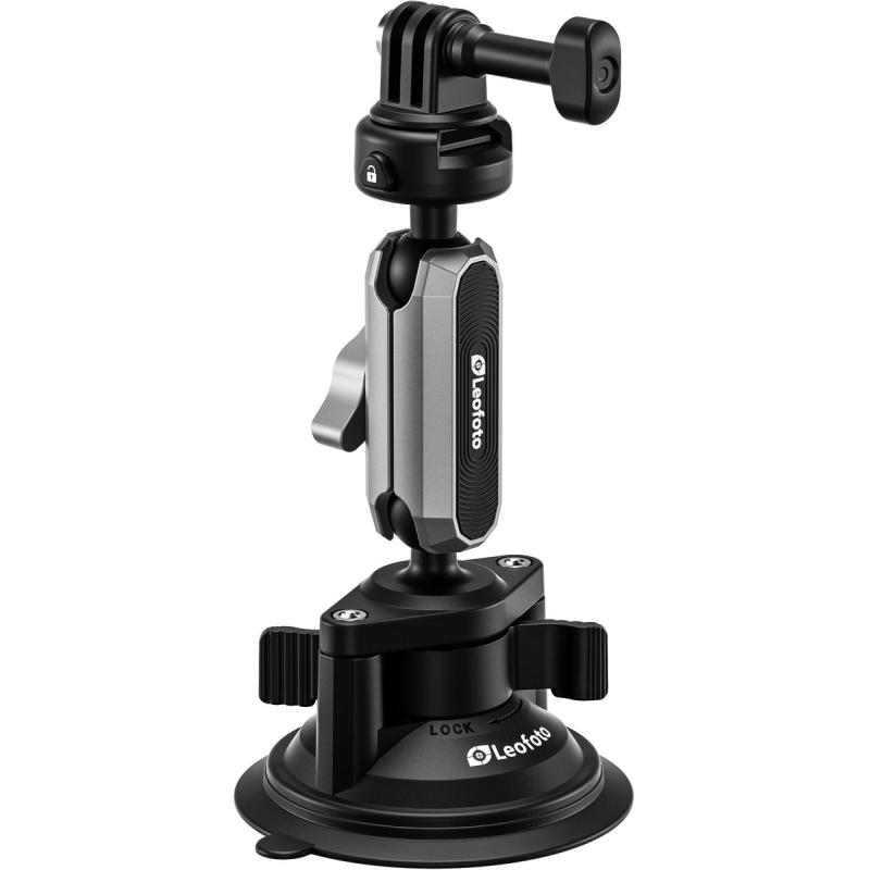 Leofoto LAC-04 Action Camera Suction Cup Mount