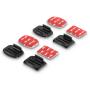 Hama Zelfklevende Holder For Actioncams Plat EN Curved 4 ST w/ Kleefstrips