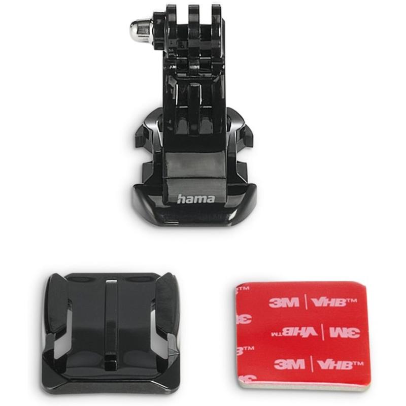 Hama Helmhouder For Actioncams Helmcamera Aan DE Voorkant Bevestigen Kantelb.